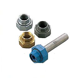 ステンレス鋼管用プレス式継手 SUSプレス 絶縁ユニオン（コート）