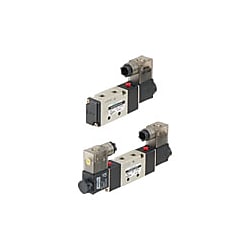 電磁弁 VLEV600シリーズ　5ポート2位置