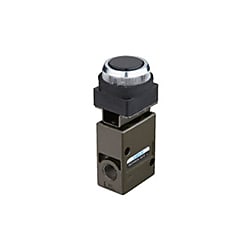 手動弁 VLM20シリーズ 丸フラットボタンタイプ