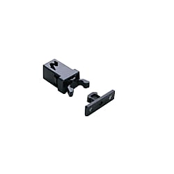LAMP プッシュラッチ ESN-195／BLK ワンタッチ取付