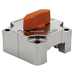 Square Steel Bar Slide Lock (QCSQ) QCSQ1616-BK