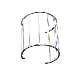 Aluminum AS Ladder Fall-Down Prevention Safety Basket / Up-Down Prevention Plate.