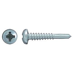 AXマルチドリルビス 4mm（鉄板用）ナベ（ユニクロメッキ）