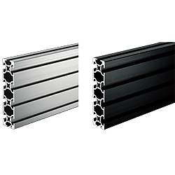 アルミ構造材 SF30 溝幅8mmタイプ SF2-30・120／BLACK SFF-372B