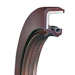 MHSA型外周ゴムオイルシールばねあり補助リップ付き MHSA90X115X13