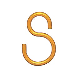 Sフック アルミニウム