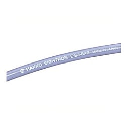 多目的・耐薬品用ホース スーパー柔軟フッ素チューブ・クリアブルー E-SJ-2X4-CBU-100-L3