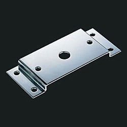 固定ブロック用取付台座(ヨコ型90mm専用付属品)1車・2車兼用ベース K90-18
