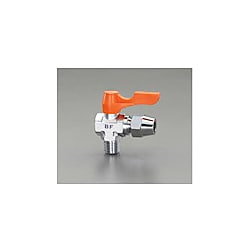 R 1/8""x 6.0mm ボールバルブ(フレアー式・アングル)