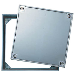 ダイケン 床点検口アンダーハッチ 600×600 ハンドル付（樹脂タイル、クッションフロア仕上げ）