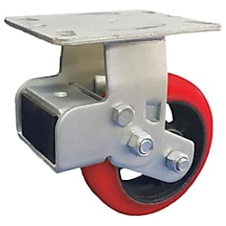 SAMSONG スプリング機能付きキャスター 固定150mm 耐荷重360kg