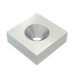 Neodymium Magnet NdFeB, Square, Countersunk