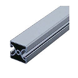Line8 ストラットプロファイル エコノミー型 40X40 1列溝X0列溝 2面溝（対向） SPE