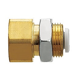 ワンタッチ管継手 KQ2シリーズ 隔壁用メスユニオン KQ2E 10-KQ2E06-03N