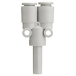 ワンタッチ管継手 KQ2シリーズ ブランチユニオンワイ KQ2U 10-KQ2U07-99A