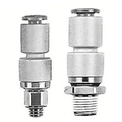 ロータリワンタッチ管継手 標準タイプ KSシリーズ ハーフユニオン KSH KSH10-02S