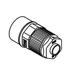ふっ素樹脂製管継手 LQ1シリーズ フィメイルコネクタ ミリサイズ LQ1H2F-FN-1