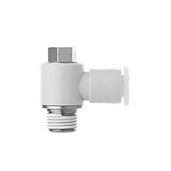 ワンタッチ管継手 ステンレス ユニバーサルエルボユニオン KQ2V-G（シール剤付・シール剤無し） 10-KQ2V10-03G