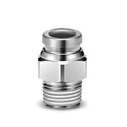 SUS316 ワンタッチ管継手 KQG2シリーズ ハーフユニオン KQG2H