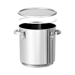 Stacking Type Tapered Airtight Container With PTFE Packing [TP-CTH-STA-PTFE]