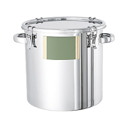 Stainless Steel Airtight Container With Label Zone (Clip Type) [CTH-LZ]