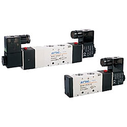 【在庫品】電磁弁 4V300シリーズ 5ポート2位置・5ポート3位置 4V310-10-B