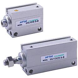 【在庫品】ミニフリーマウントシリンダ MUシリーズ MU-6X15-B