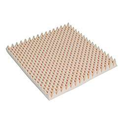 TRUSCO 波状加工ウレタンスポンジシート 低反発 40厚 500X500mm