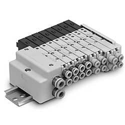 5ポートソレノイドバルブ プラグリードタイプ SQ1000シリーズ SQ1441-5LO1-C4