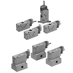 3ポートソレノイドバルブ パイロット形 弾性体シール SYJ700シリーズ SYJ714-5MZD-02