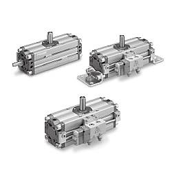 電磁弁付ロータリアクチュエータ ラックピニオンタイプ CVRA1シリーズ CDVRA1BZ100-90Z-15DZ-M9BW