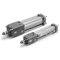 ロック付シリンダ 複動 片ロッド CNA2シリーズ 20-CDNA2F40-500-D