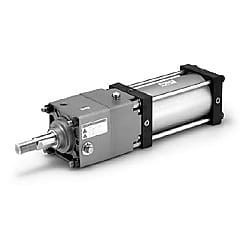 ロック付シリンダ 複動 片ロッド CNSシリーズ CDNSB125-10-D