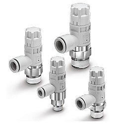 省エアスピードコントローラ 減圧機能付/急速給排気機能付 AS-R・AS-Qシリーズ