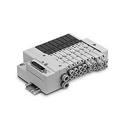 5ポートソレノイドバルブ プラグインタイプ クリーンシリーズ 10-SQ1000シリーズ