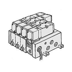 5ポートソレノイドバルブ パイロット形 VFS2000 マニホールド VV5FS2-01-081-02N-Q