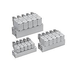 3ポートソレノイドバルブ VP300・500・700シリーズ マニホールド VV3P3-41-111-02N