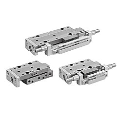 エアスライドテーブル MXJシリーズ Φ12、Φ16 MXJZ-AT16-X12