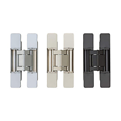 LAMP 三次元調整機能付隠し蝶番 HES3D-W190型 ロングアーム仕様 HES3D-W190BL