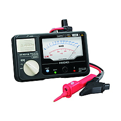 日置（HIOKI）　アナログメグオームハイテスタ IR4015-11 （スイッチ付きリード付属）