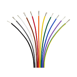 非鉛耐熱PVCワイヤ 1007 TR-64 LF UL1007 20AWG ﾐﾄﾞﾘ-610
