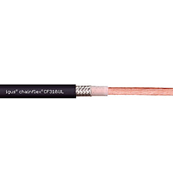 ケーブルキャリア用可動単心シールド付ケーブル 動力（CF310.UL） CE/UL対応 CF310.UL.40.01-4SQ-50