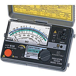 アナログ絶縁抵抗計 2レンジ MODEL 3146/3147/3148/3161A