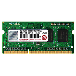 Computer Memory - 2/4 GB, DDR3L, 204-Pin, SO-DIMM, 1333/1600 Hz, 1.35 V