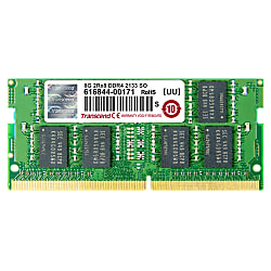 Mémoire vive Transcend DDR4 - 8 Go, DDRAM
