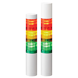 Pilas de luces - torre de señales, serie LR4 LR4-5M2PJBW-RYGBC