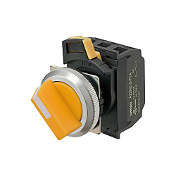 Interruptor selector de φ30 mm (tipo no iluminado) Serie A30NS A30NS-3MB-NRA-P012-NN