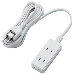 電源タップ（雷ガード・ほこりシャッター・3個口・3m・ホワイト） T-KST02-22330WH