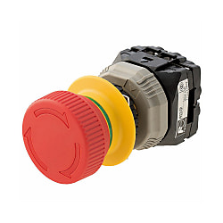 Push button switch for emergency stop AR22VQR/VQL, VPR, AR30VPR/VPL AR22VQR-22R