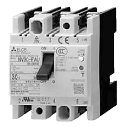 制御盤用遮断器 FAUシリーズ（漏電遮断器） NV30-FAU